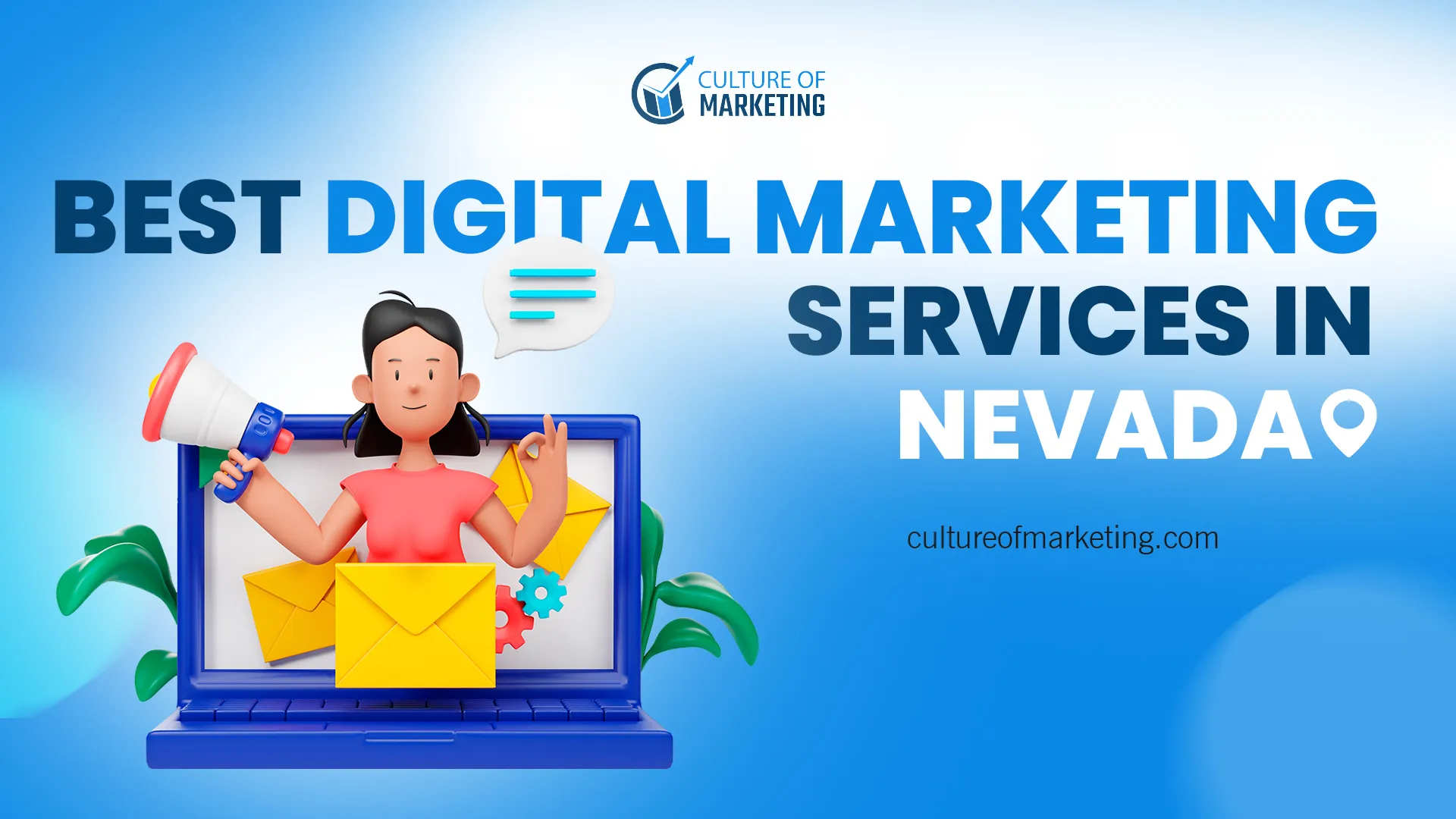 Banner showing best digital marketing services available in Nevada